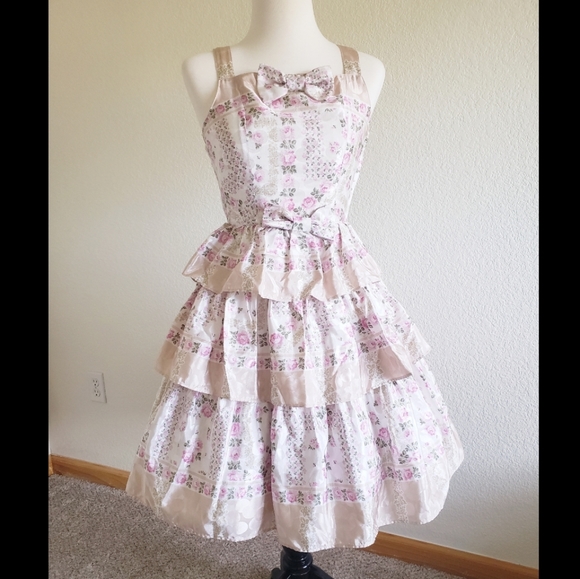 Innocent World Dresses & Skirts - Innocent World Floral Tiered JSK Lolita Dress
